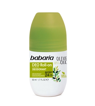 Babaria, Olive oil, Дезодорант роликовый, 50 мл