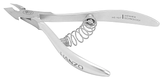 Hanzō Steel, Кусачки для кутикулы, лезвие 7 мм, длина инструмента 107 мм, удлиненные ручки, MS 10/7
