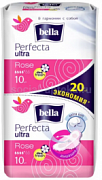 BELLA, Ультратонкие женские гигиенические впитывающие прокладки под товарным знаком "bella" в вариантах: perfecta ULTRA rose deo fresh, 20 шт/уп