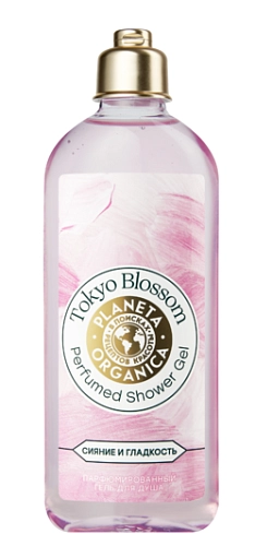 PLANETA ORGANICA, Гель  для душа парфюмированный "Tokyo Blossom" сияние и гладкость, 280 мл