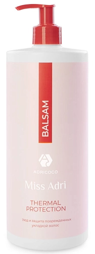 ADRICOCO, Miss Adri, Thermal protection, Термозащитный бальзам для волос,1000 мл
