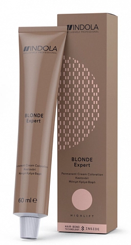 INDOLA, BLONDE EXPERT HIGHLIFT, Перманентный крем-краситель для волос №100.03+, Ультраблонд натуральный золотистый интенсивный, 60 мл