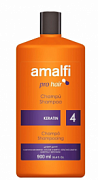 AMALFI, PRO, Шампунь д/волос, с кератином, 900 мл, 659484