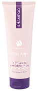 ADRICOCO, Miss Adri, B complex & amaranth oil, Шампунь для объема волос, 250 мл