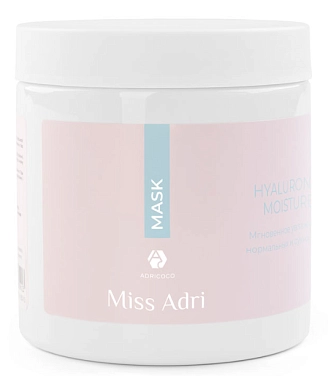 ADRICOCO, Miss Adri, Hyaluronic moisture, Увлажняющая маска для волос, 500 мл