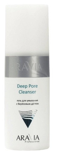 ARAVIA PROFESSIONAL, Гель для умывания с березовым дегтем Deep Pore Cleanser, 150 мл