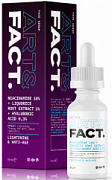 ART&FACT, Сыворотка для лица себорегулирующая (Niacinamide 10% + Liquorice Root Extr 1%), 30 мл