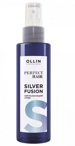OLLIN, PERFECT HAIR, SILVER FUSION, Нейтрализующий спрей для волос 120 мл