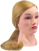DEWAL, Голова учебная "блондинка", протеиновые волосы 50-60 см, FI-2021L-408