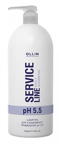 OLLIN, SERVICE LINE, Шампунь для ежедневного применения рН 5.5, 1000 мл