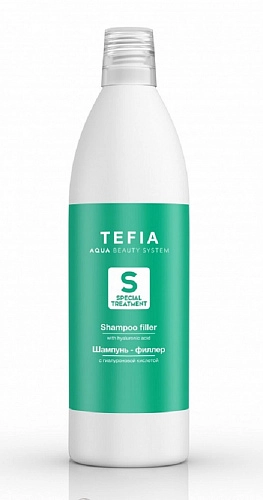 TEFIA, Special Treatment Шампунь-филлер для волос с гиалуроновой кислотой Shampoo filler 1000 мл