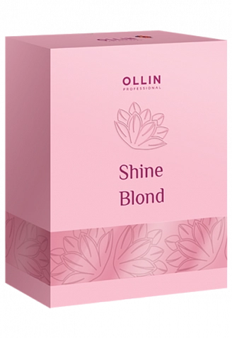 OLLIN, SHINE BLOND, Набор для светлых и блондированных волос (шампунь 300 мл + кондиционер 250 мл + масло 50 мл)
