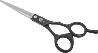 DEWAL, Парикмахерские ножницы прямые, 5,5", черные, B55