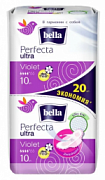 BELLA, Ультратонкие женские гигиенические впитывающие прокладки под товарным знаком "bella" в вариантах: perfecta ULTRA violet deo fresh, 20 шт/уп
