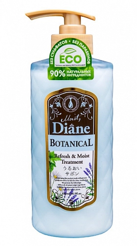 Moist Diane Botanical Refresh Бальзам-кондиционер Питание 480 мл