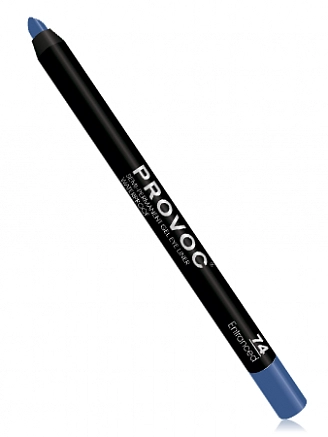 PROVOC, Гелевая подводка-карандаш для глаз №74, Gel Eye Liner Entranced, темно-синяя