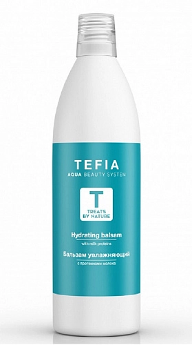 TEFIA, Treats by Nature Бальзам увлажняющий с протеинами молока Hydrating balsam 1000 мл