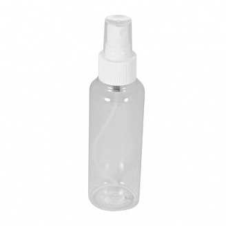 IRISK, Бутылочка пластиковая прозрачная с распылителем, 100 мл
