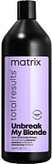 MATRIX, TOTAL RESULTS, Unbreak My Blonde, Шампунь для укрепления осветленных волос, 1000 мл