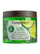 Compliment, Гель для лица и тела с экстрактом зеленого чая, Освежающий, 400мл