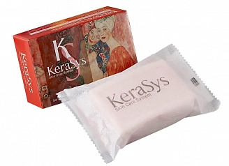 KeraSys, Мыло косметическое, Silk moisture, 100 г