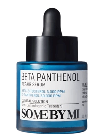 SOME BY MI, Beta Panthenol Repair Serum, Интенсивная восстанавливающая сыворотка для лица с пантенолом, 30 мл