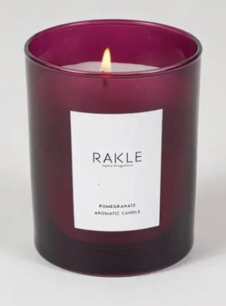 RAKLE, RAKLE BASIC, Ароматическая свеча "Гранат", 170 г